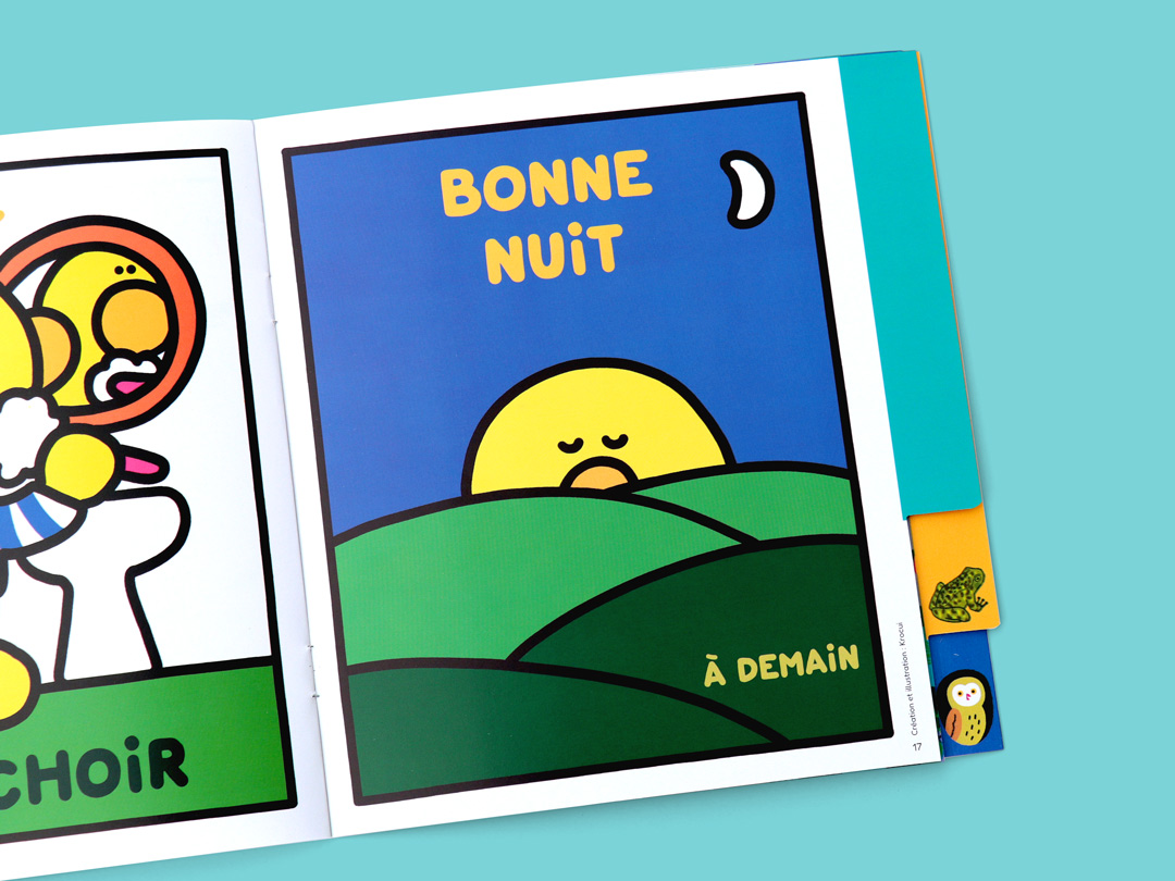 Popi - histoire petit soleil - illustration de Krocui