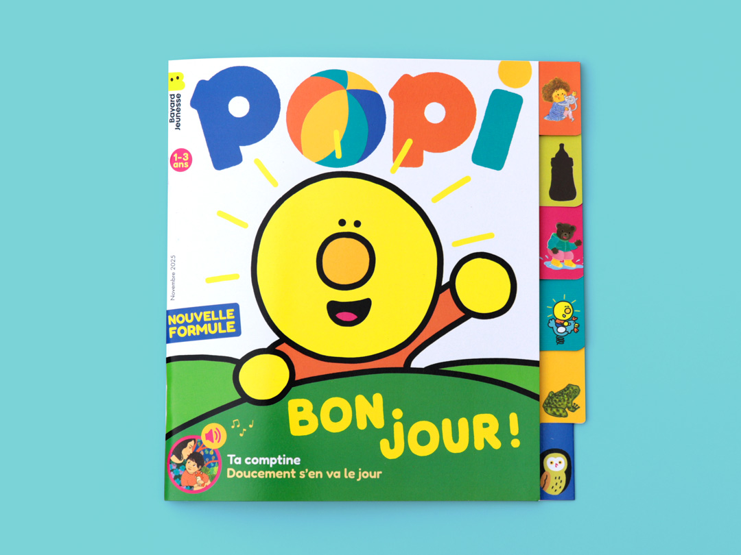 Popi - couverture du magazine - illustration de Krocui