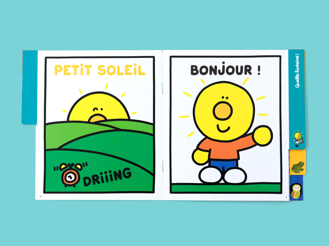 Popi - histoire petit soleil - illustration de Krocui