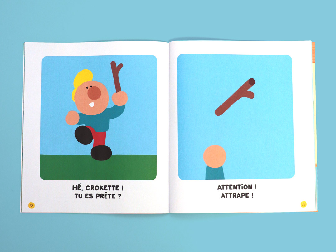 Attrape Crokette ! - texte et illustrations pour Histoires pour les petits