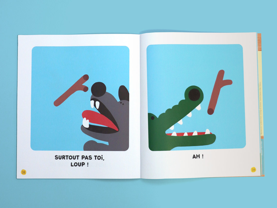 Attrape Crokette ! - texte et illustrations pour Histoires pour les petits