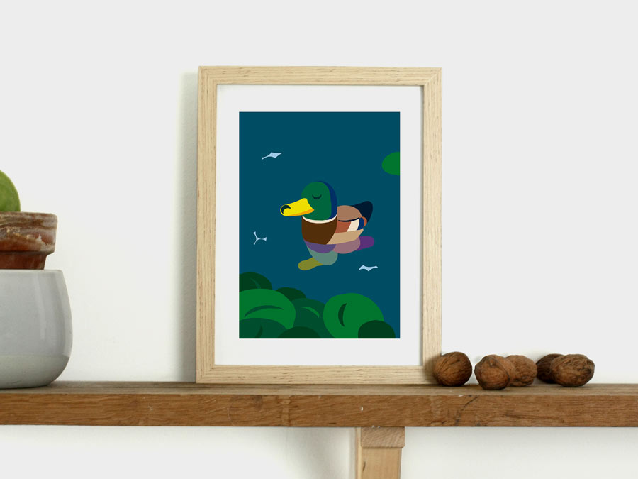 Tirage Canard 18x24