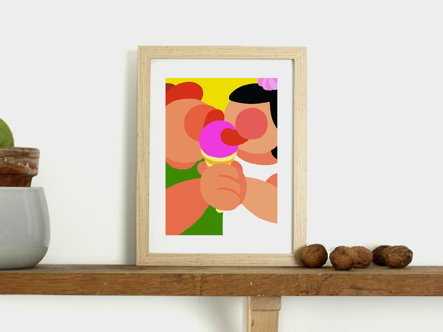 Tirage Glace 18x24 cm