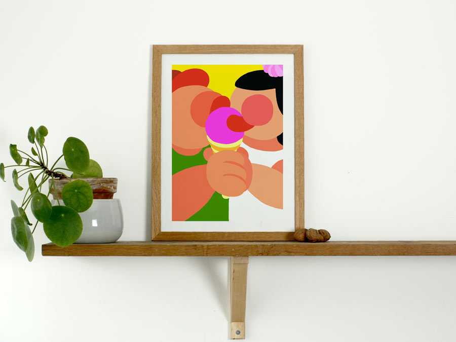Tirage Glace 30x40 cm