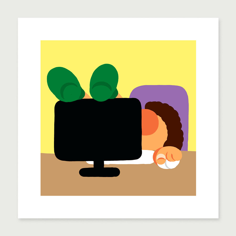Tirage télétravail